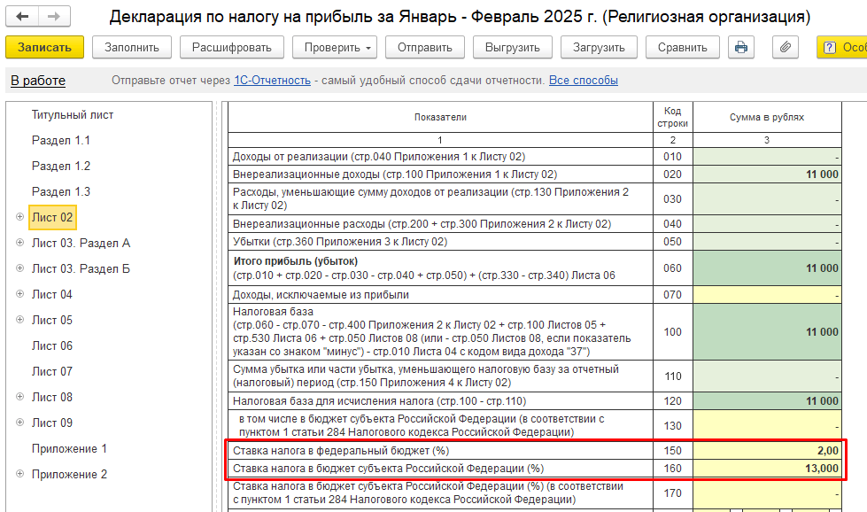 Ставка налога